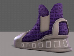 Shoes cartoonV42 3D Модель