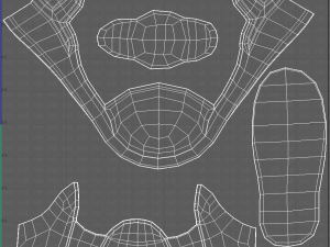 Shoes cartoonV42 3D Модель
