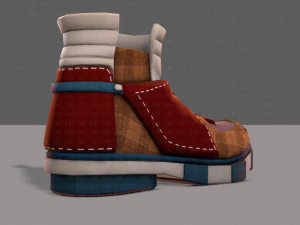 Shoes cartoonV43 3D Model