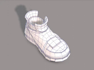 Shoes cartoonV43 3D Model