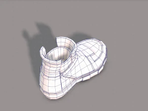 Shoes cartoonV43 3D Model