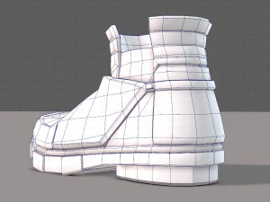 Shoes cartoonV43 3D Model
