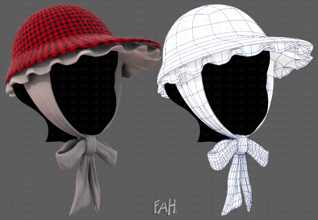 Cap V16 Model 3D .c4d .max .obj .3ds .fbx .stl .blend 