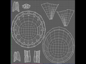 Cap V16 3D Model