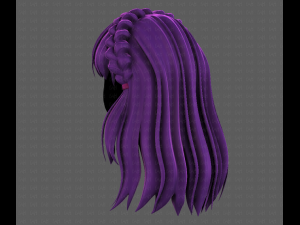 3D Hair style for girl V101 3Dモデル