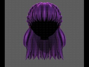 3D Hair style for girl V101 3Dモデル