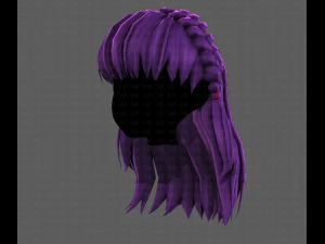 3D Hair style for girl V101 3D Model