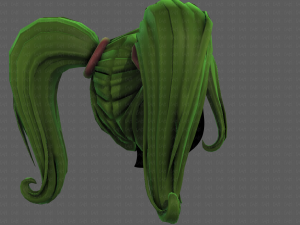 3D Hair style for girl V102 Modelo 3D