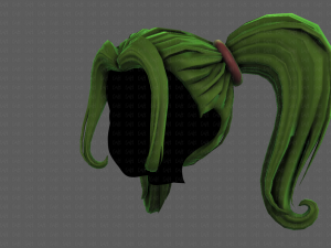 3D Hair style for girl V102 Modelo 3D