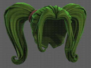 3D Hair style for girl V102 Modelo 3D