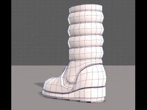 Shoes cartoonV44 3D Model