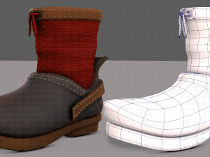 Shoes cartoonV45 Modèle 3D