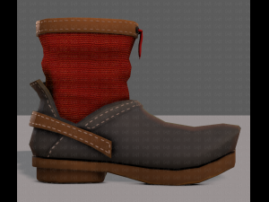 Shoes cartoonV45 3D 모델