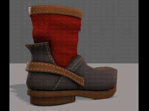 Shoes cartoonV45 3D 모델