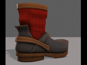 Shoes cartoonV45 3D Model