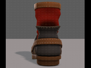 Shoes cartoonV45 3D 모델