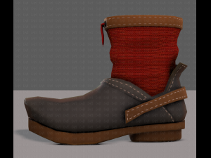 Shoes cartoonV45 3D 모델