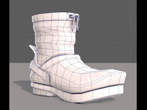 Shoes cartoonV45 3D Model