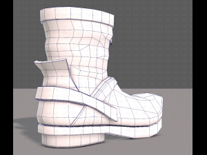 Shoes cartoonV45 3D 모델