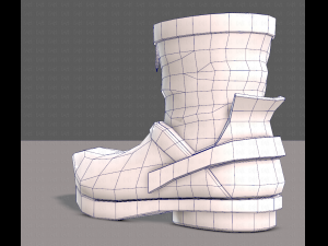 Shoes cartoonV45 3D 모델
