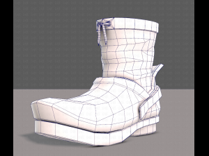 Shoes cartoonV45 3D 모델