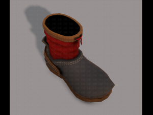 Shoes cartoonV45 3D 모델