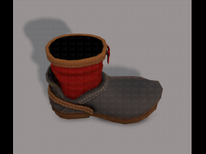 Shoes cartoonV45 3D 모델