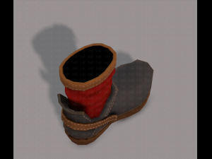 Shoes cartoonV45 3D 모델