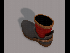 Shoes cartoonV45 3D 모델