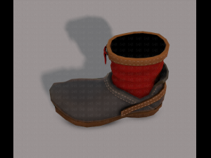 Shoes cartoonV45 3D 모델