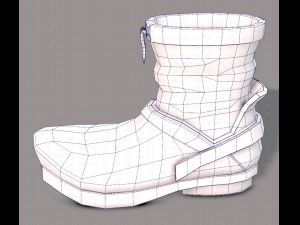 Shoes cartoonV45 3D 모델