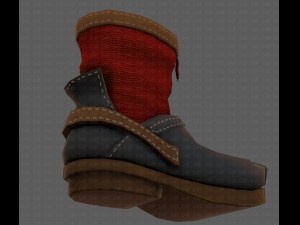 Shoes cartoonV45 3D 모델