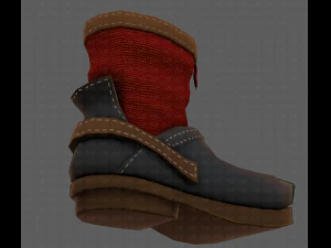 Shoes cartoonV45 3D Model