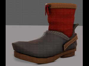 Shoes cartoonV45 3D 모델
