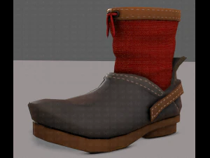 Shoes cartoonV45 3D Model