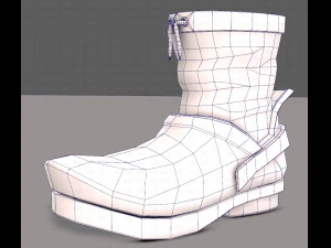 Shoes cartoonV45 3D Model