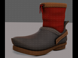 Shoes cartoonV45 3D 모델