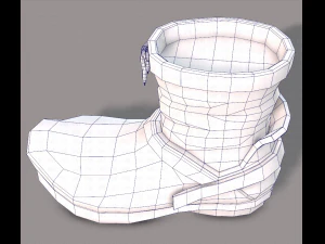 Shoes cartoonV45 3D Model