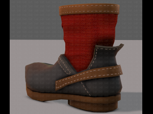 Shoes cartoonV45 3D 모델