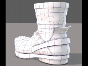 Shoes cartoonV45 3D 모델