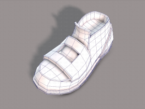 Shoes cartoonV46 3D Model