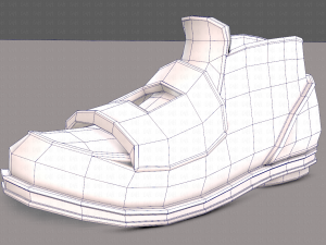 Shoes cartoonV46 3D Model