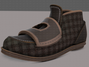 Shoes cartoonV46 3D Model