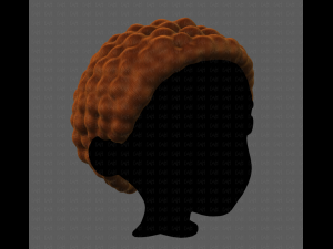 3D Hair style for boy V82 3D Model
