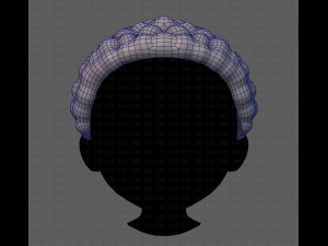 3D Hair style for boy V82 3D Model