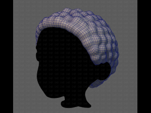 3D Hair style for boy V82 3D Model