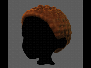 3D Hair style for boy V82 3D Model