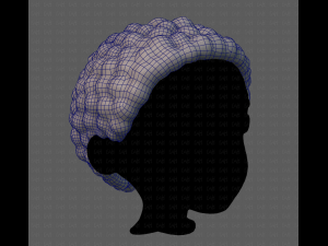 3D Hair style for boy V82 3D Model
