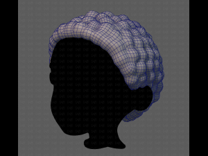 3D Hair style for boy V82 3D Model
