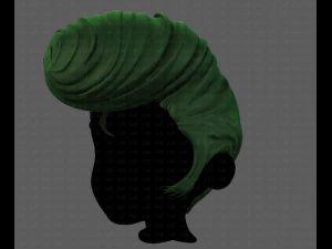 3D Hair style for boy V83 3D Model